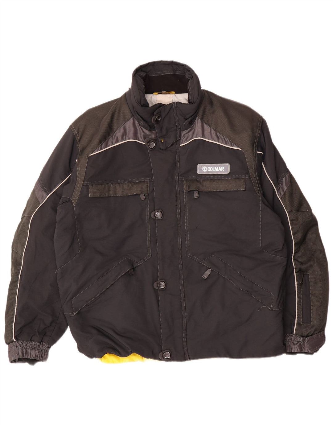 Jachetă de vânt pentru bărbați COLMAR EU 50 Medium Black Colorblock Poliamidă