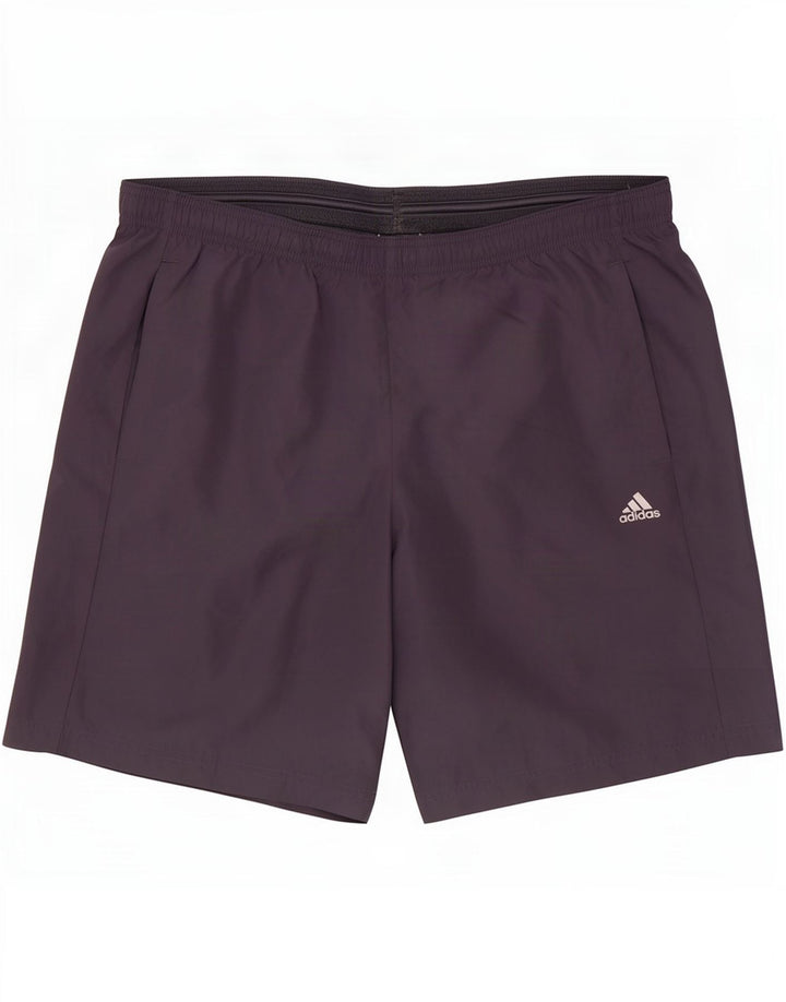 Pantaloni scurți sport Adidas Climalite pentru bărbați, mari, gri, poliester