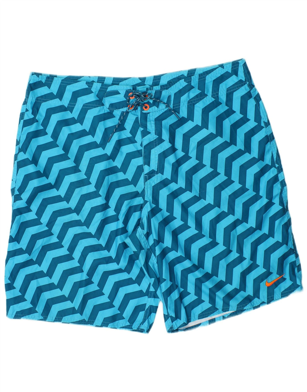 Pantaloni scurți de înot ADIDAS pentru bărbați, XL, poliester geometric, albastru