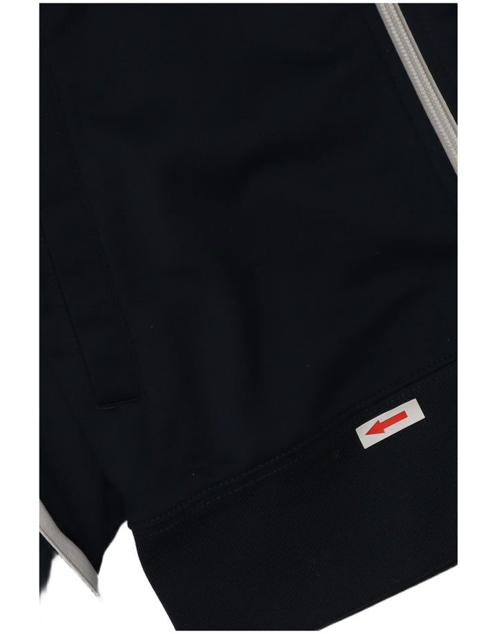 Jachetă de trening pentru bărbați NIKE, din poliester color block, albastru bleumarin
