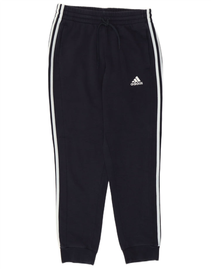 Pantaloni de trening pentru bărbați Adidas Pantaloni de jogging, mediu, bleumarin, bumbac