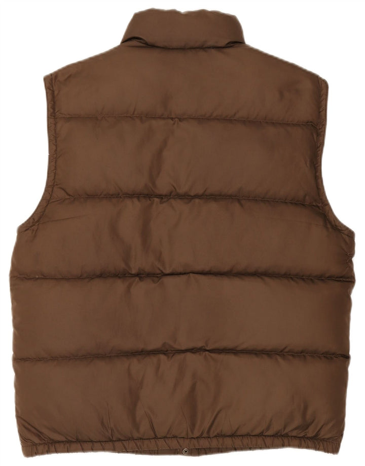 Gilet căptușit pentru bărbați Ralph Lauren UK 38 Medium Brown Poliester