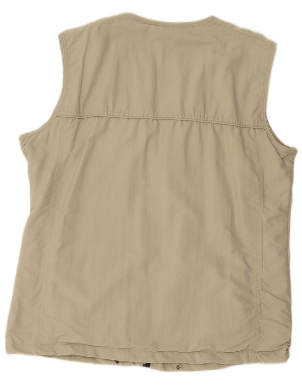 Gilet Vintage pentru bărbați Utility UK 40/42 Medium Beige Poliester