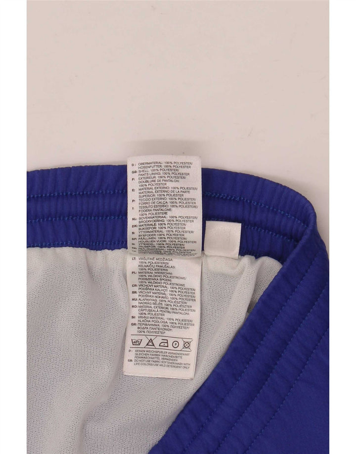 Pantaloni scurți sport pentru bărbați Adidas XL poliester albastru