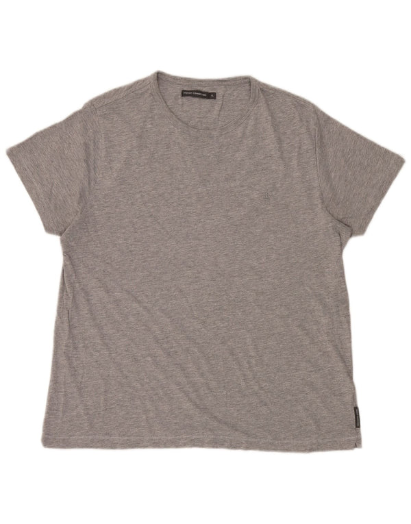 Tricou pentru bărbați French Connection Top XL bumbac cu pete gri