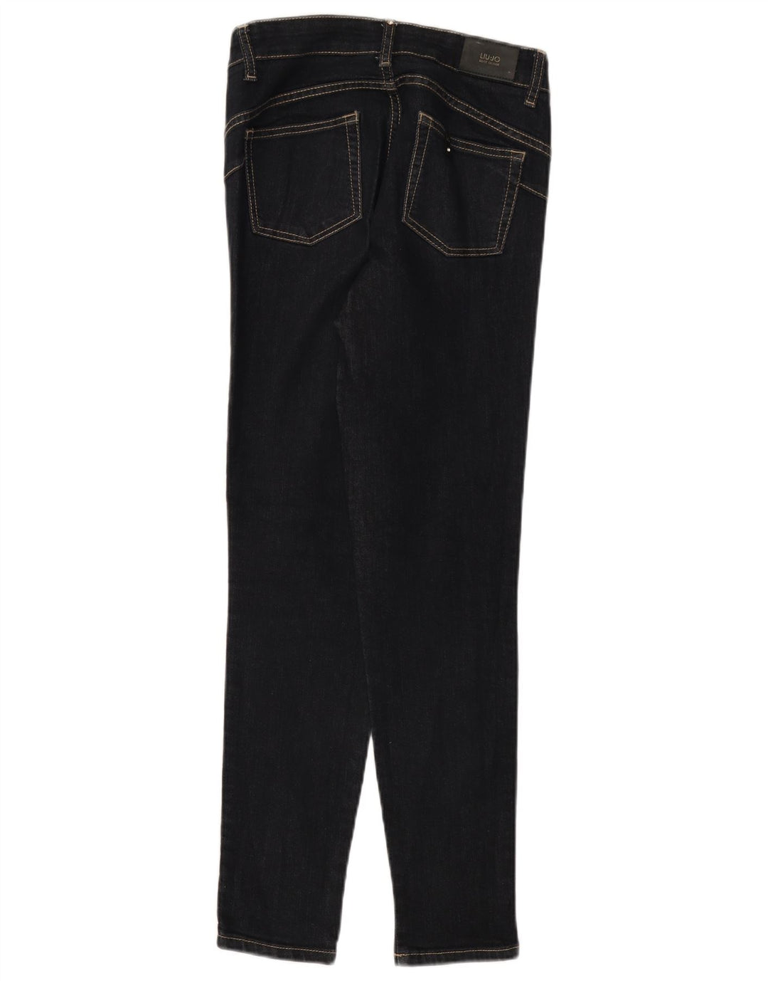 Blugi skinny pentru femei Liu Jo W30 L29 bleumarin