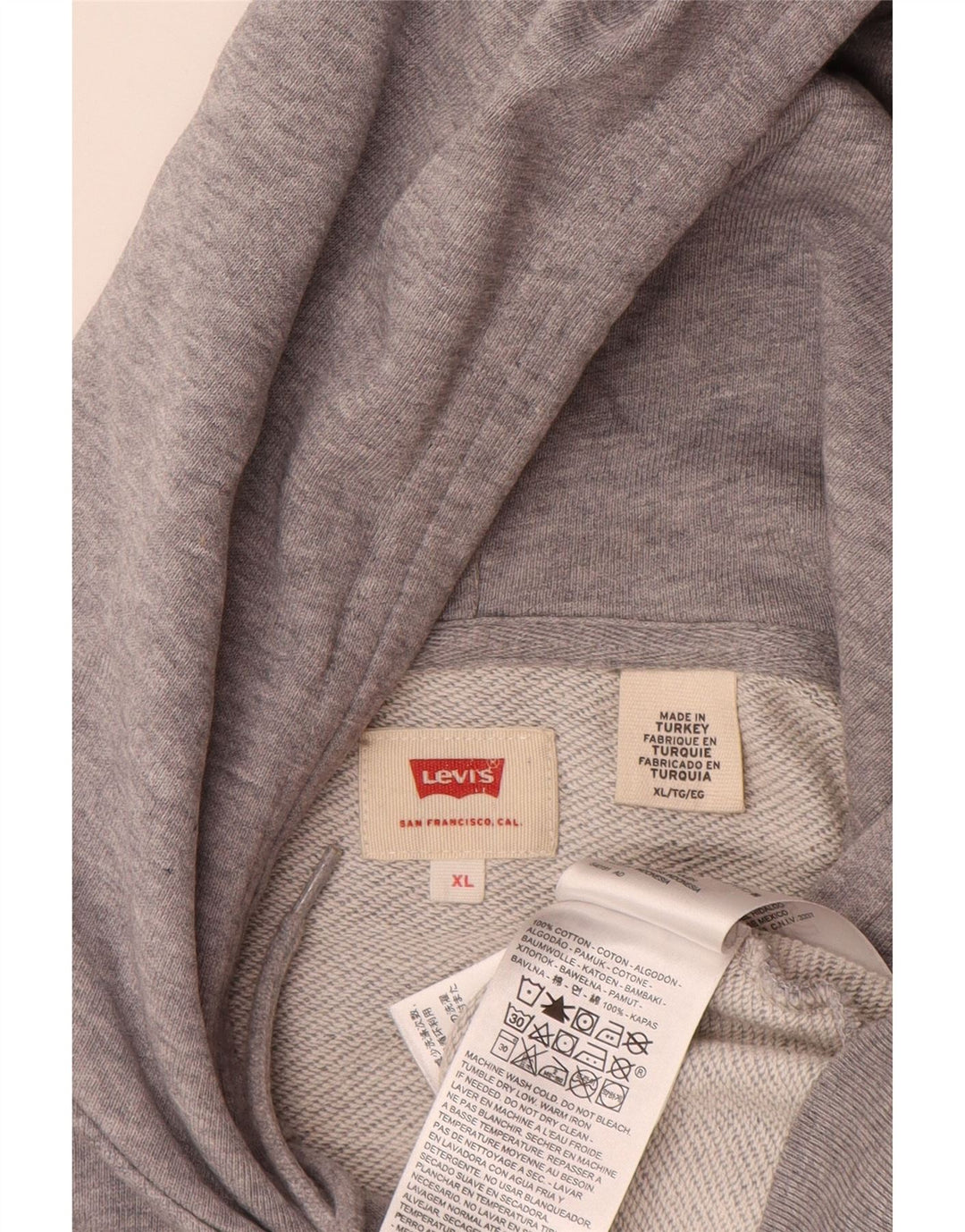Levi's Levi's Graphic Hoodie Jumper XL bumbac gri