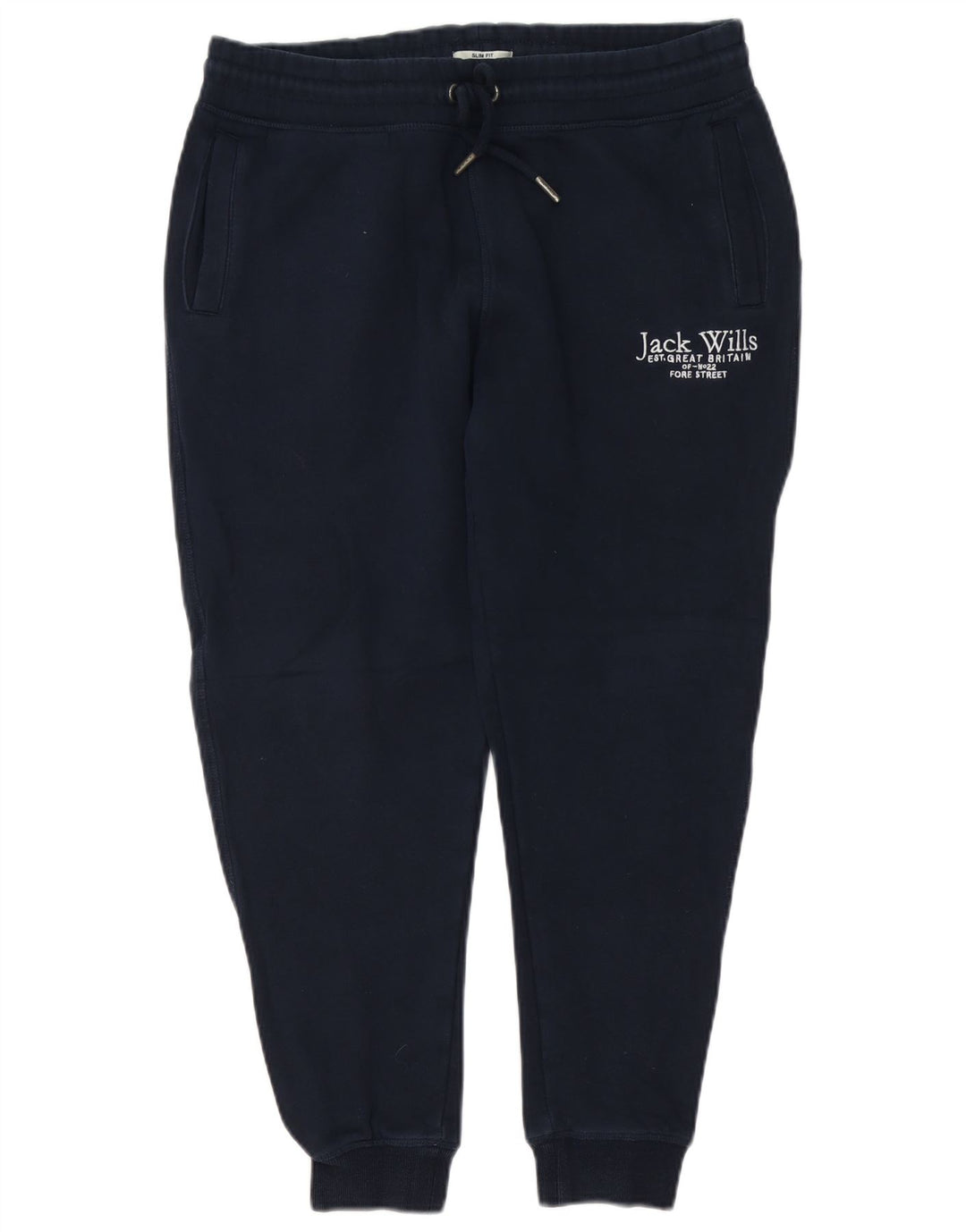 JACK & JONES Pantaloni de trening grafic pentru bărbați Pantaloni de jogging Mediu Bleumarin
