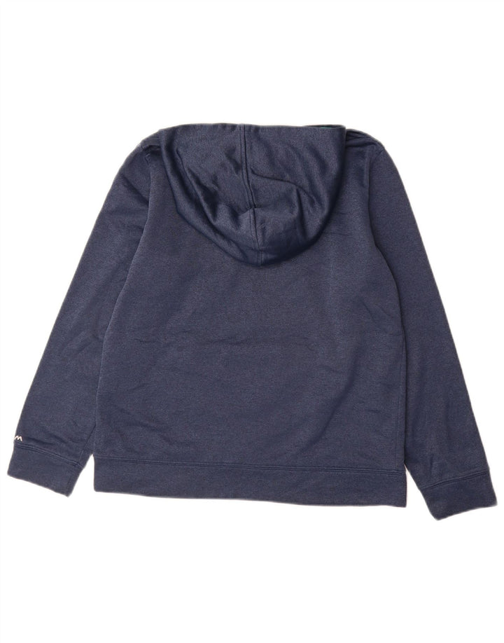 Pulover cu glugă largi pentru fete UNDER ARMOUR 11-12 ani, mare, bleumarin