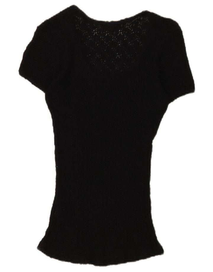 Bluză Guess din dantelă pentru femei UK 12 Medium Black Floral