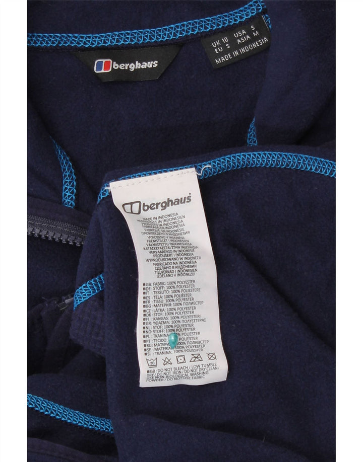 Jachetă fleece pentru femei Berghaus UK 10 Poliester bleumarin mic