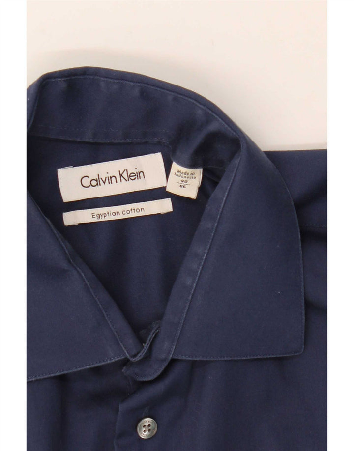 Cămașă pentru bărbați Calvin Klein Mărimea 40 Medium Bleumarin