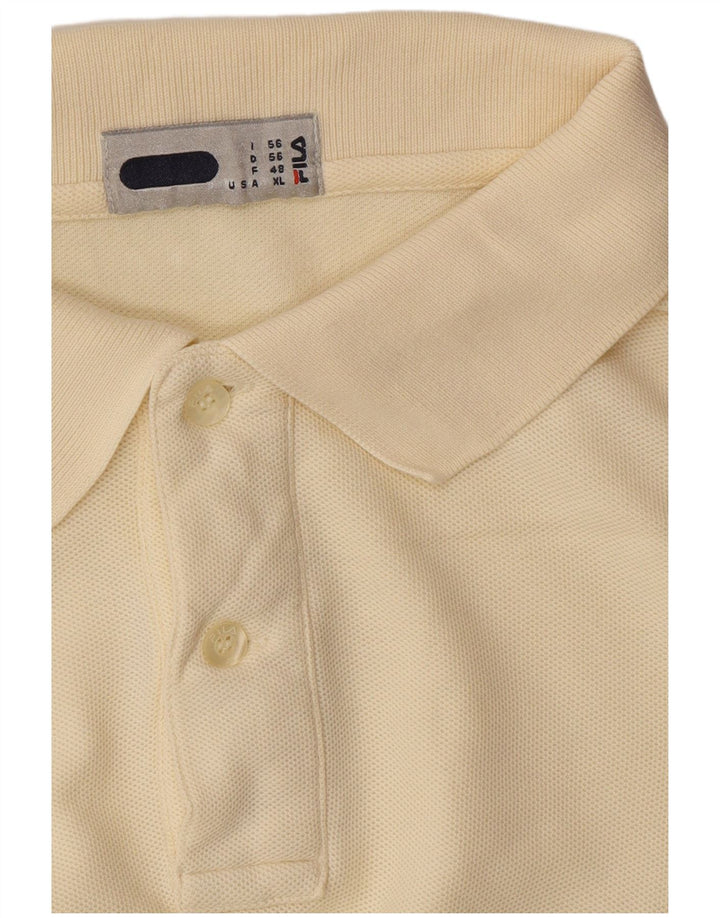 Tricou polo FILA pentru bărbați IT 56 2XL Galben