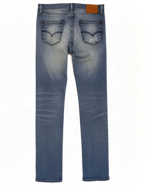 Blugi Levi's 511 Distressed Slim W34 L36 Bumbac albastru
