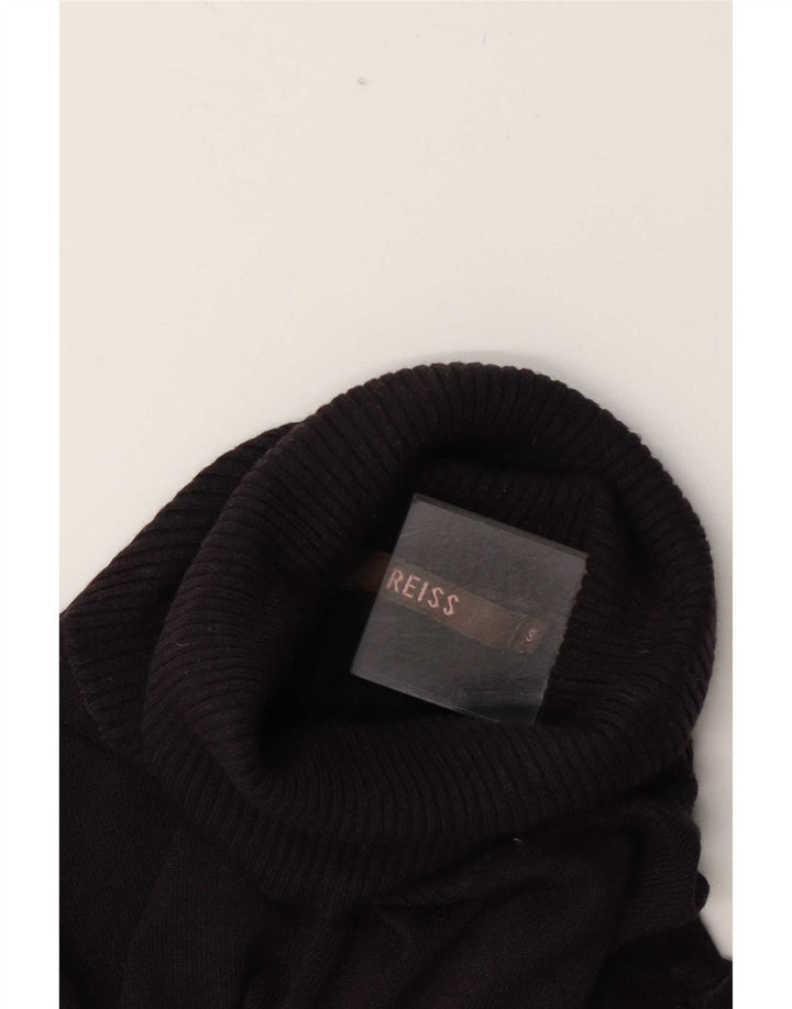 Pulover pentru femei Reiss cu gât rulat, UK 10, gri mic
