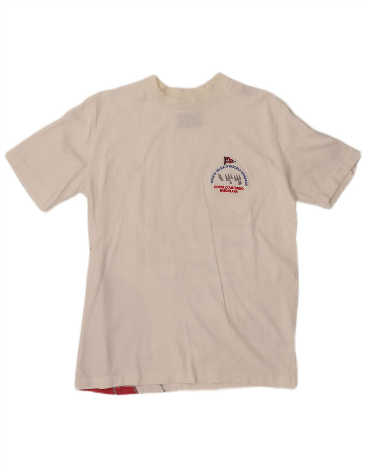 MURPHY & NYE Tricou grafic Barcolana pentru bărbați Top Medium White Colorblock