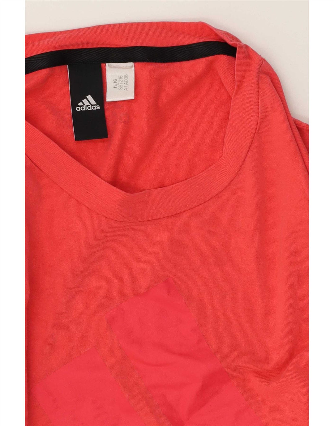 Tricou grafic Adidas pentru femei Top UK 14 Medium Red