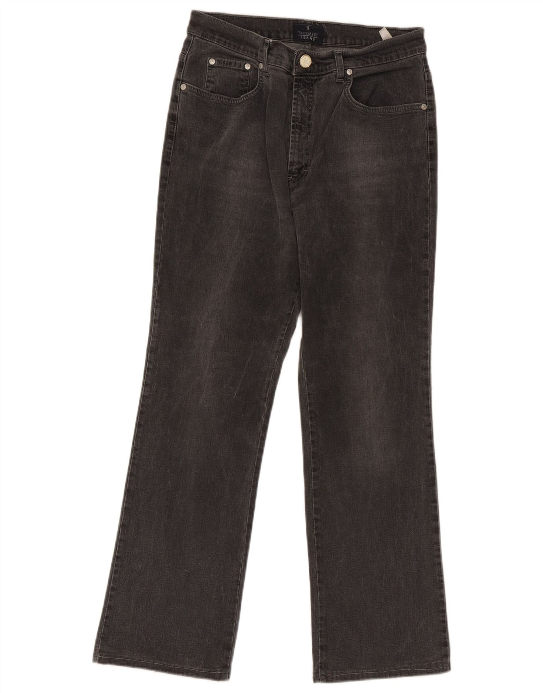 Trussardi Blugi Bootcut pentru femei W31 L28 bumbac gri