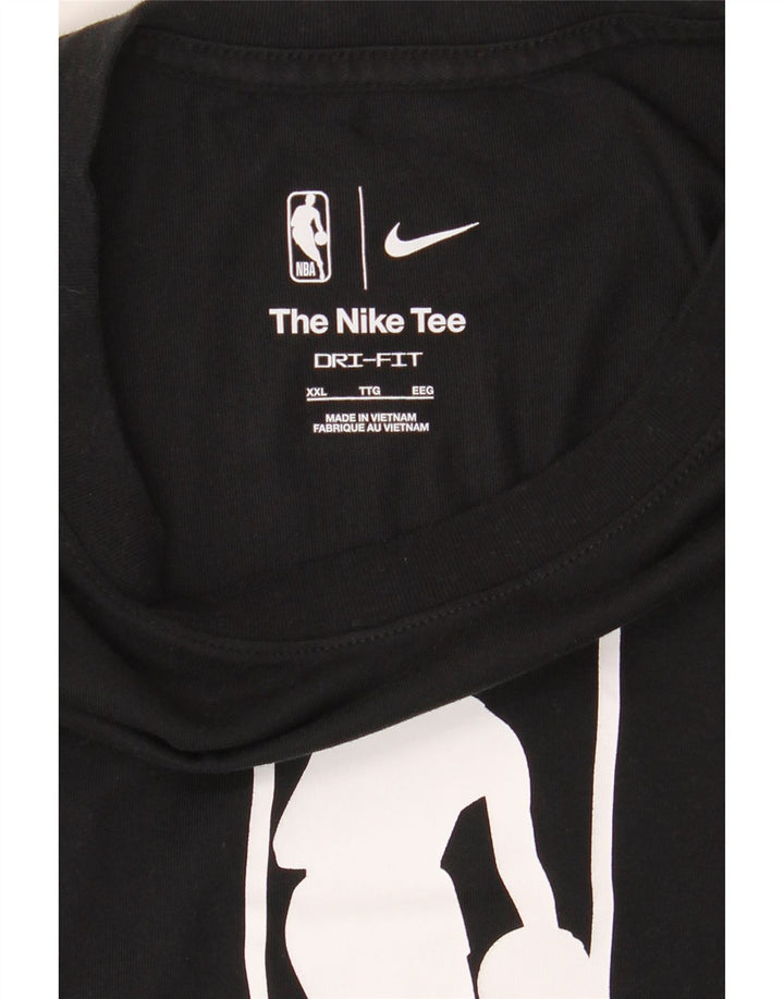 Tricou grafic NBA pentru bărbați NIKE Top 2XL negru