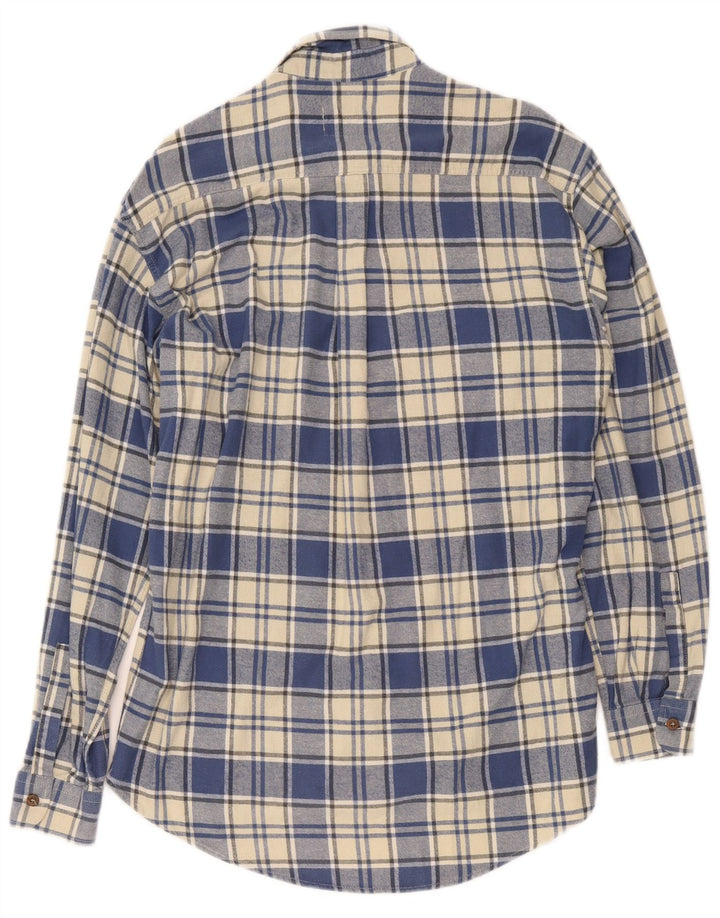 Cămașă de flanel pentru bărbați Levi's, carouri albastre medii