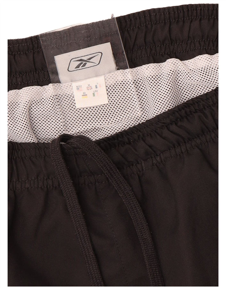 Pantaloni scurți sport Reebok pentru bărbați, mediu negru, color block