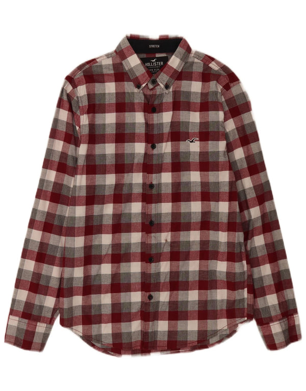 Hollister Mens Shirt XS Multicoloured Check Cotton