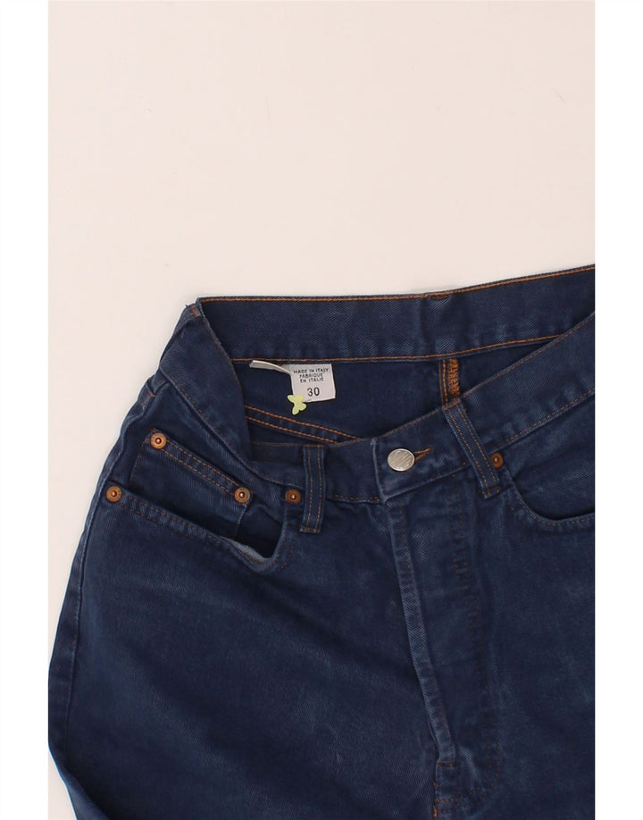 REPLAY Womens Straight Jeans W30 L28  Navy Blue Cotton Vintage Replay and Second-Hand Replay from Messina Hembry 