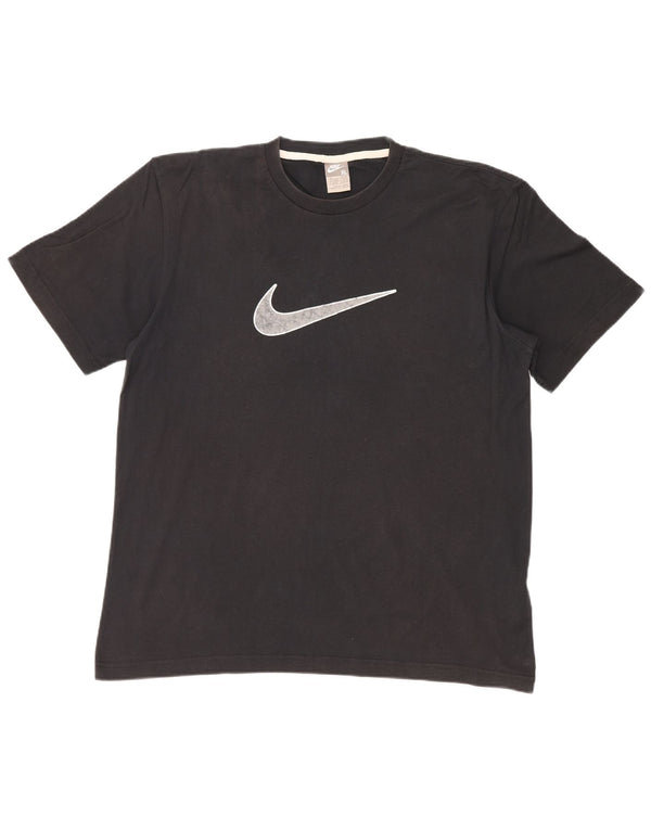 Tricou grafic pentru bărbați NIKE Top UK 45/47 XL Bumbac negru