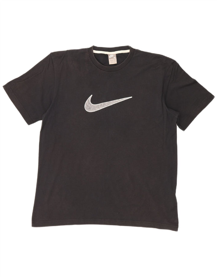 Tricou grafic pentru bărbați NIKE Top UK 45/47 XL Bumbac negru