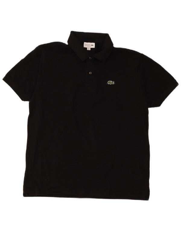 Tricou polo Lacoste Classic Fit pentru bărbați Mărimea 6 XL Bumbac negru