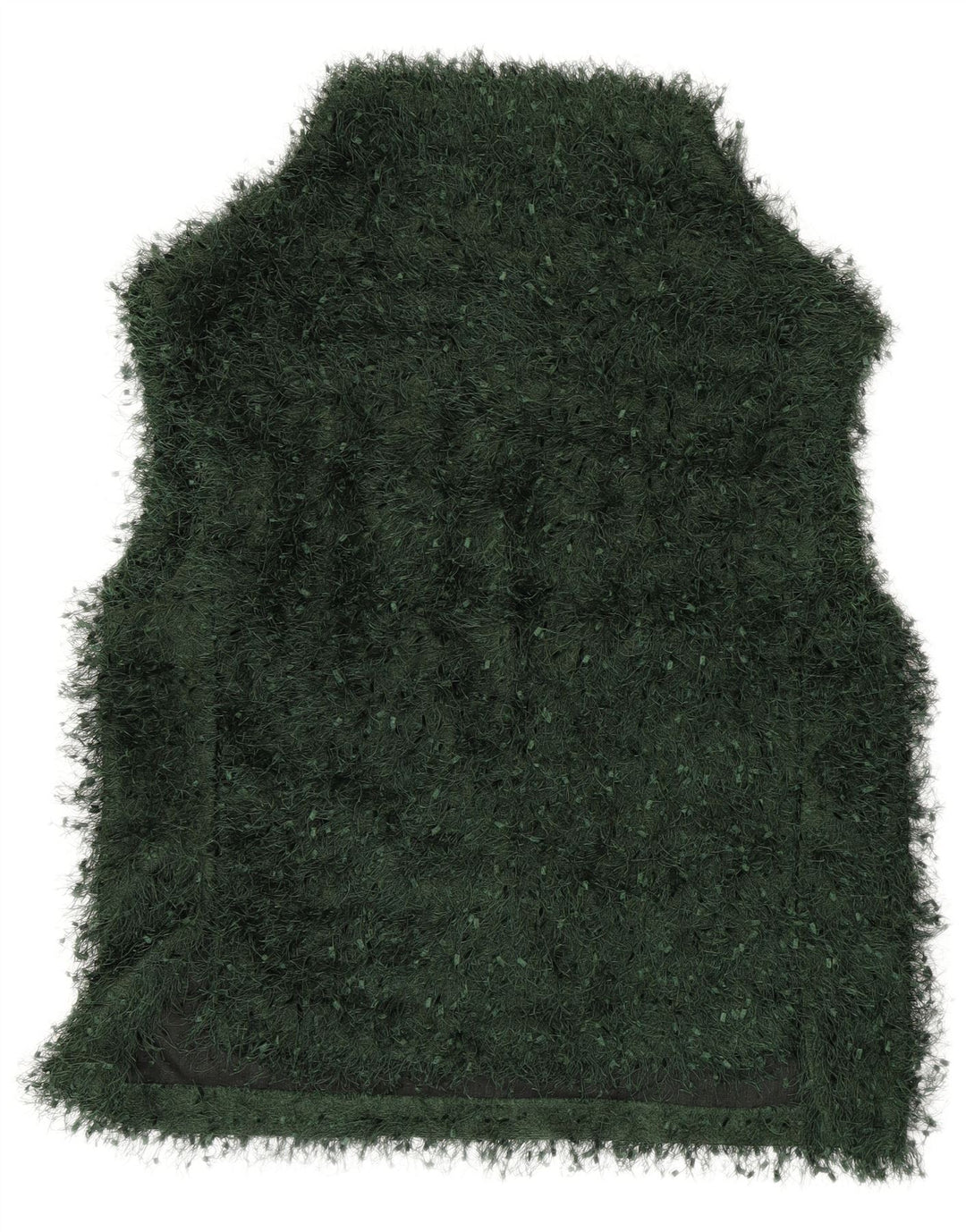 Top cu vestă ZARA pentru femei UK 14 Poliester verde mediu