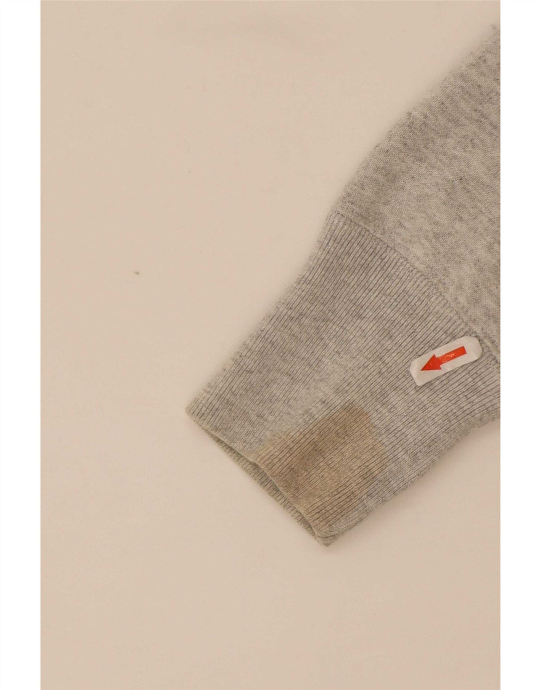 Pulover pentru bărbați Champion Reverse Weave Graphic Hoodie, bumbac mediu gri
