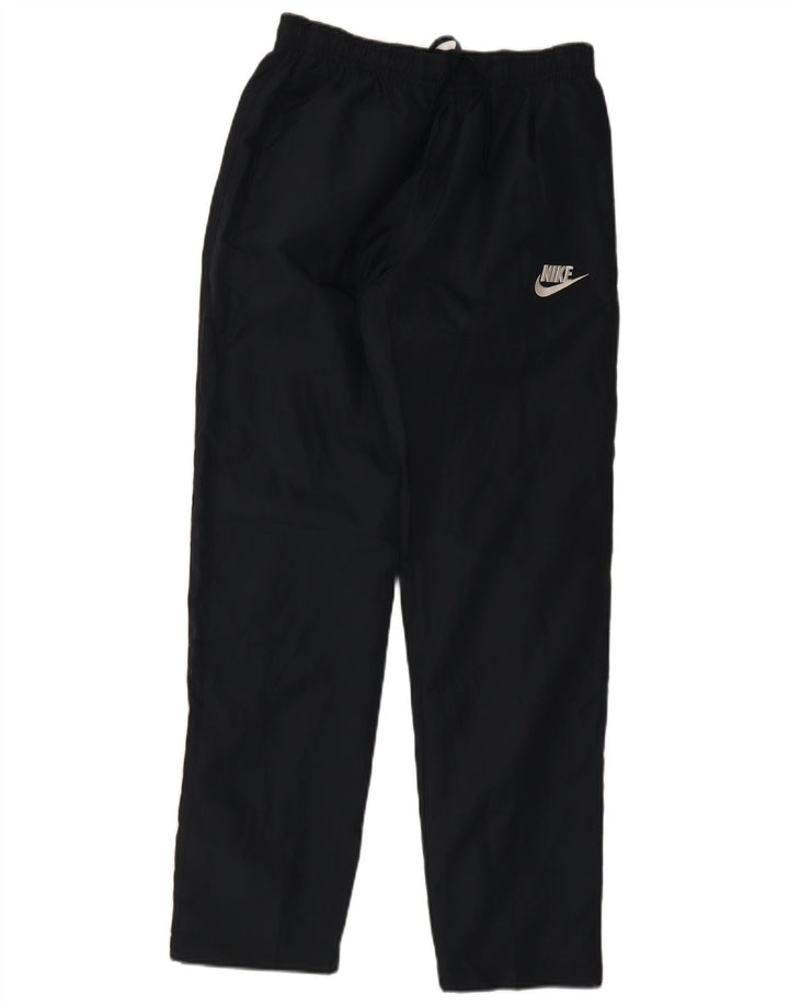 Pantaloni de trening Nike pentru bărbați, poliester mediu negru