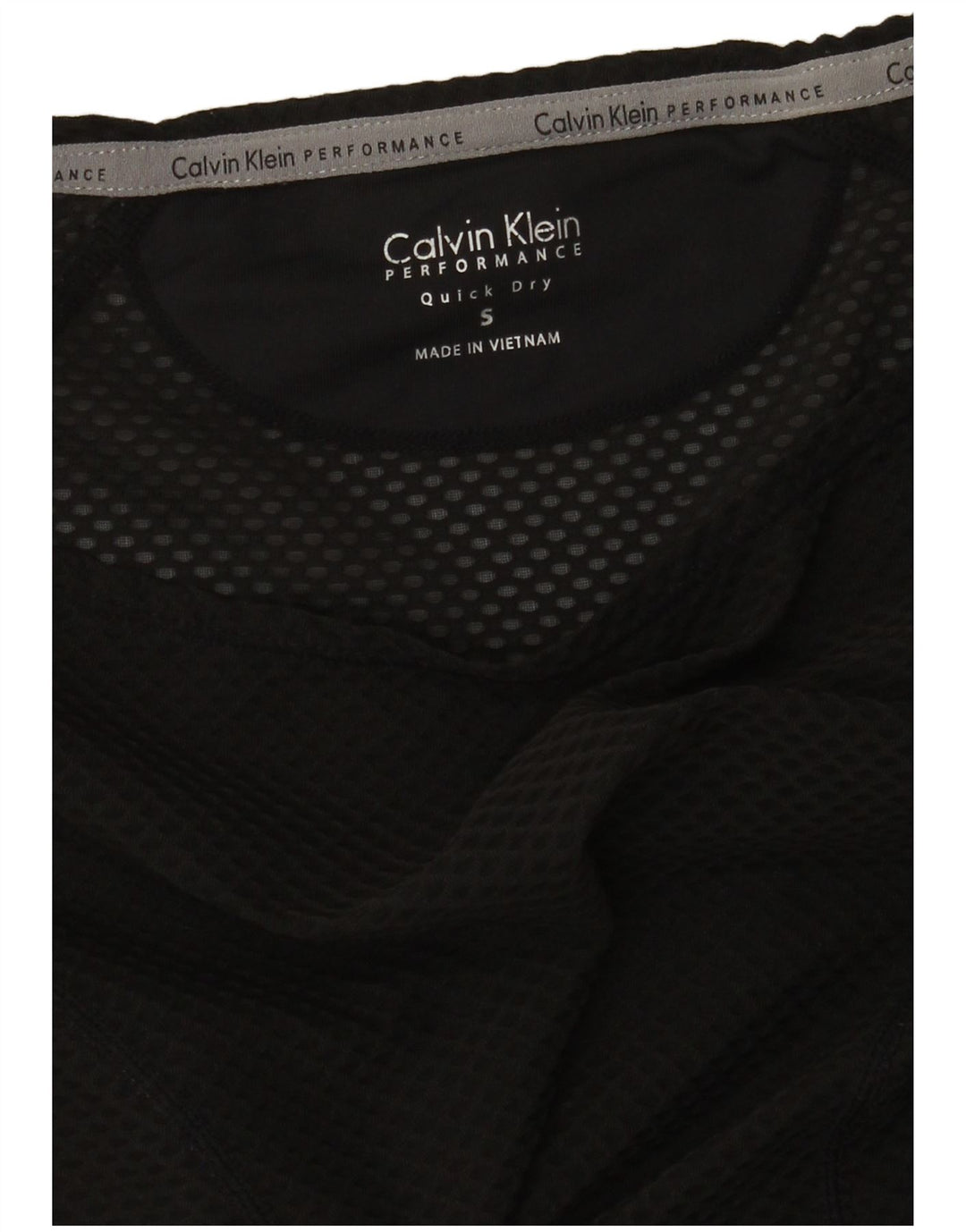 Calvin Klein Top supradimensionat pentru femei cu mânecă lungă UK 10 Small Black