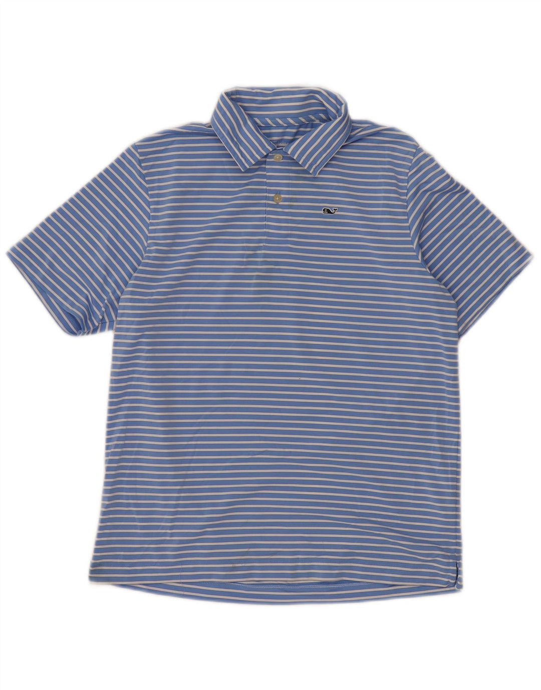 VINEYARD VINES Tricou Polo Baieti 15-16 Ani Poliester cu dungi albastre mari