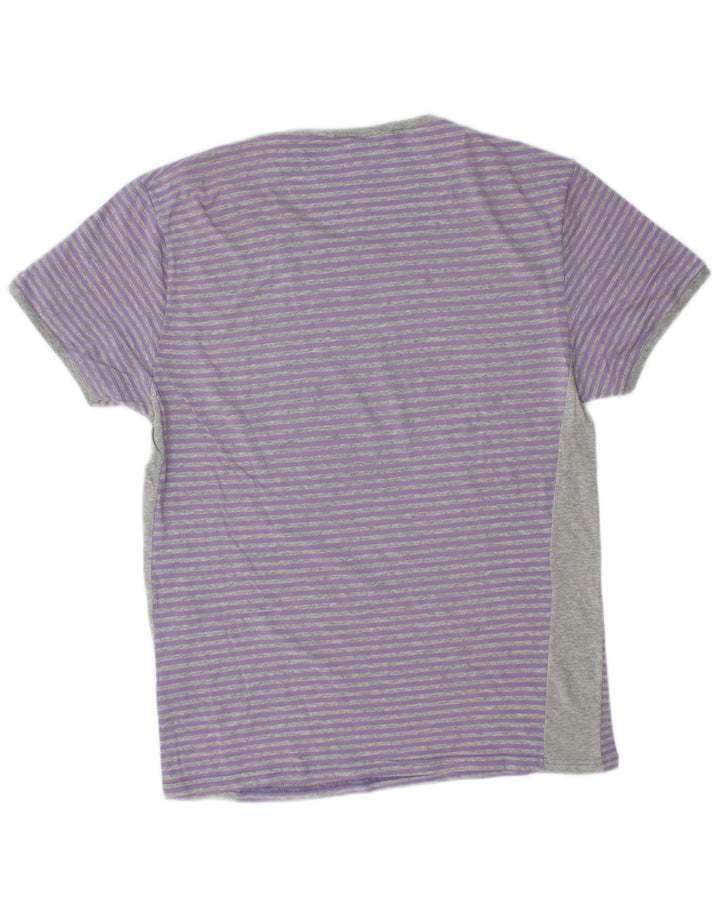 Tricou Bărbați KAPPA Top XL Purple Pinstripe Bumbac