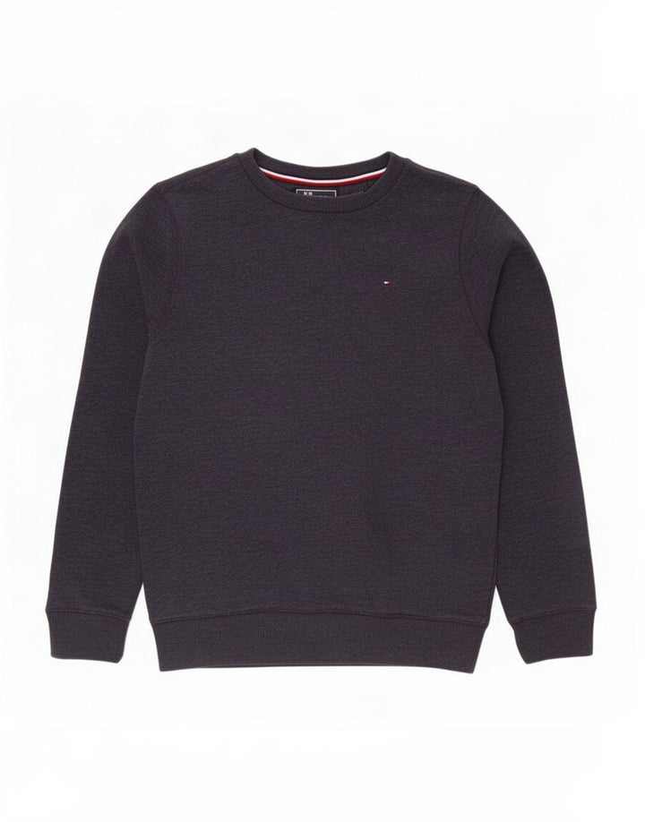 Hanorac Tommy Hilfiger pentru băieți Pulover 15-16 ani bumbac gri