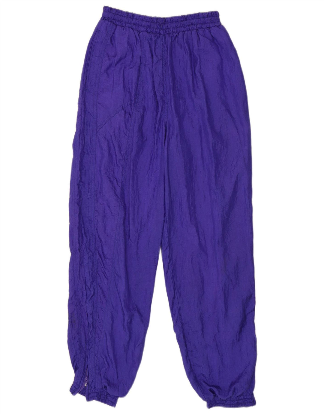 Pantaloni de trening pentru bărbați vintage Joggeri nailon violet mediu