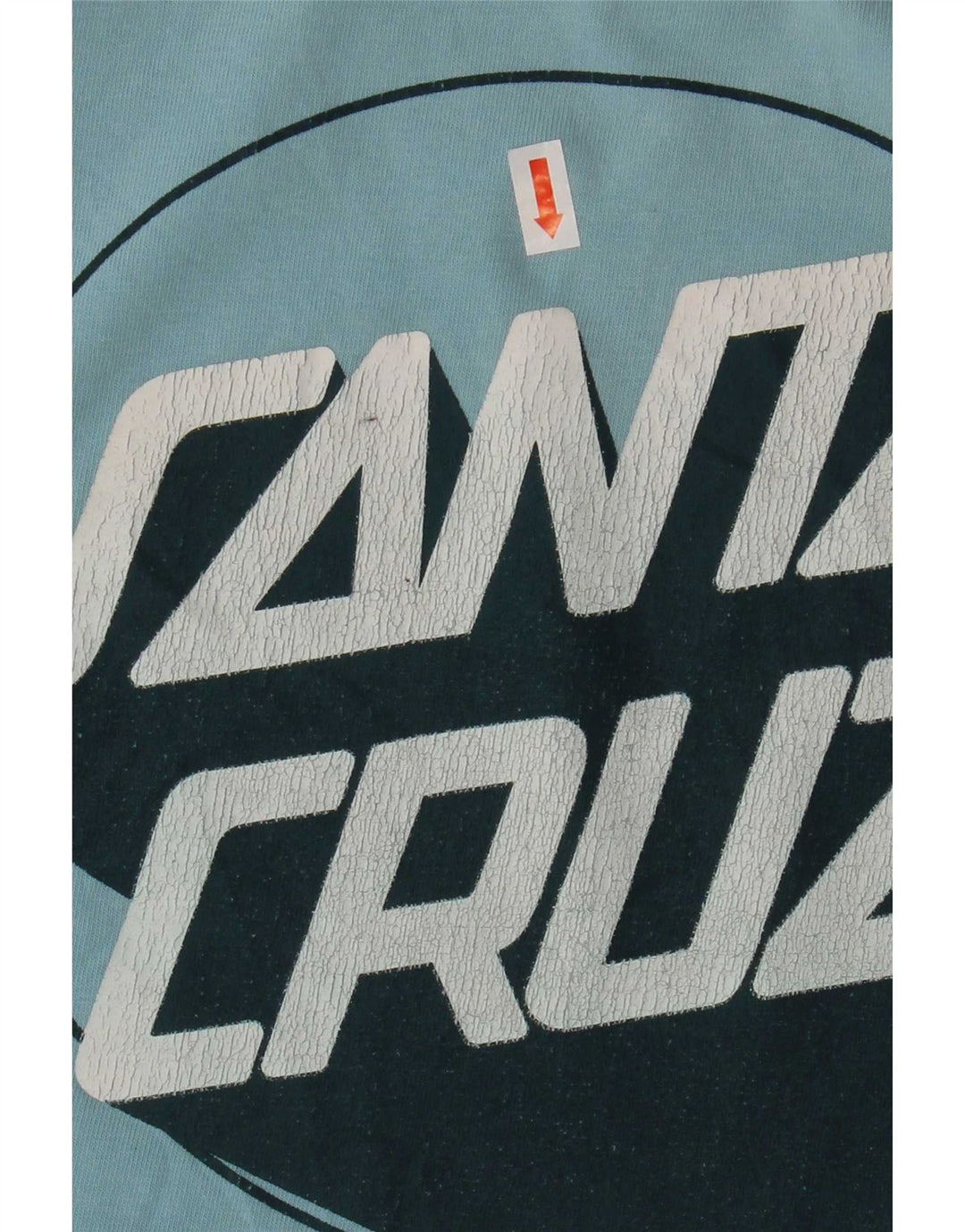 Tricou grafic pentru bărbați Santa Cruz Top din bumbac albastru mediu