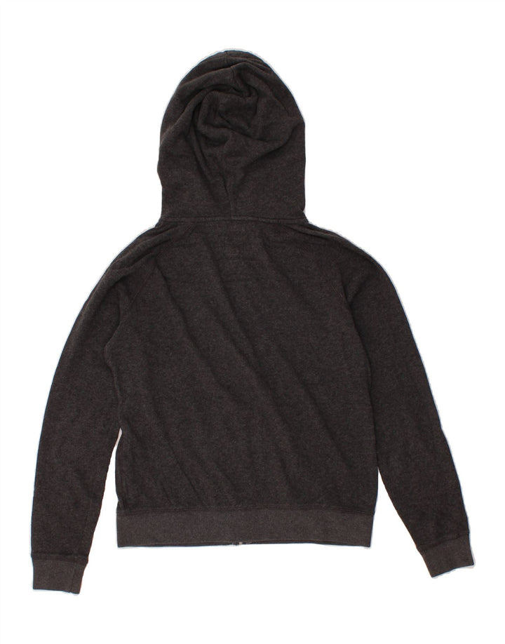 JACK WILLS Womens Zip Hoodie Sweater UK 12 Medium Grey Vintage Jack Wills and Second-Hand Jack Wills from Messina Hembry 