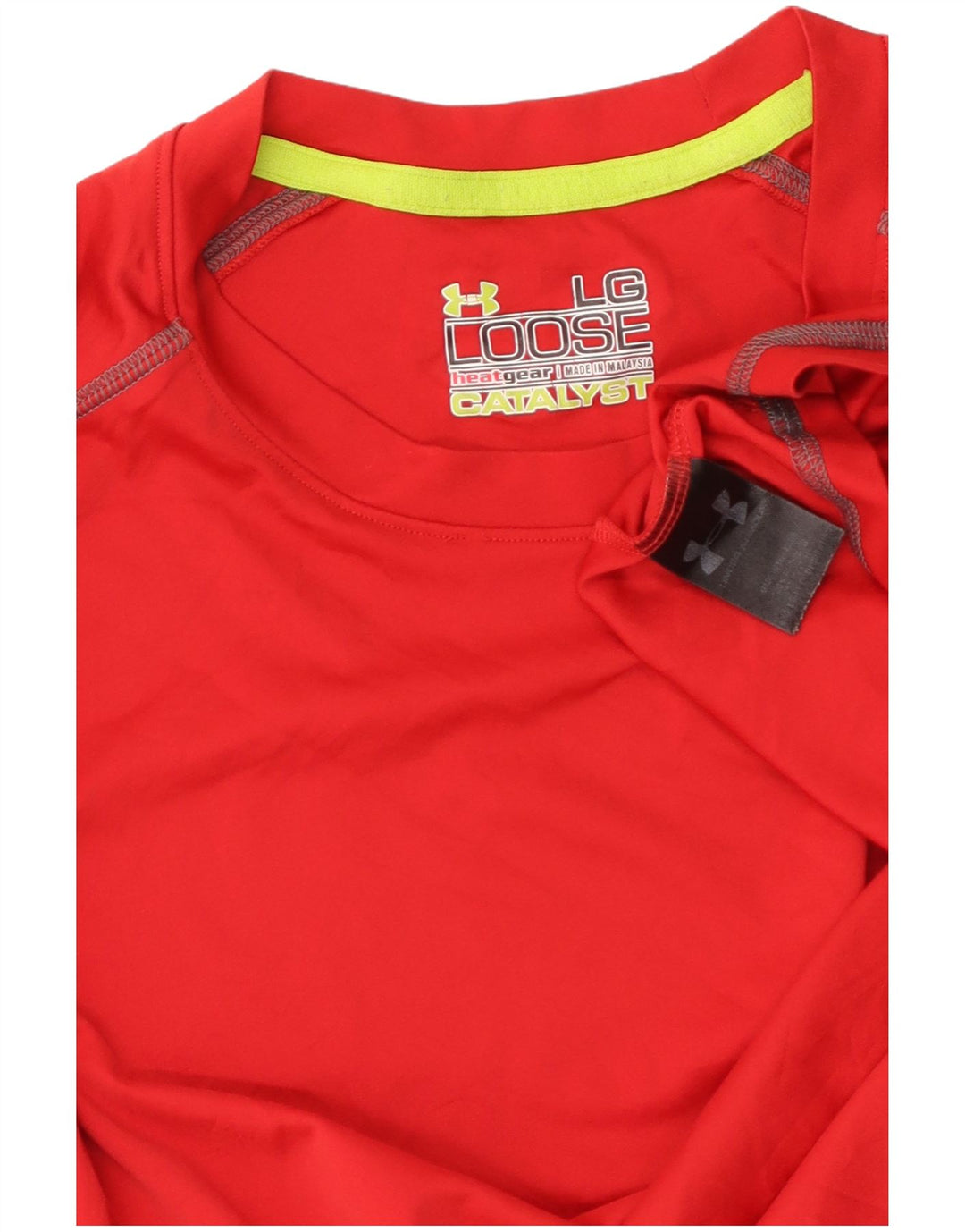 Tricou pentru bărbați UNDER ARMOUR Heat Gear Top mare poliester roșu