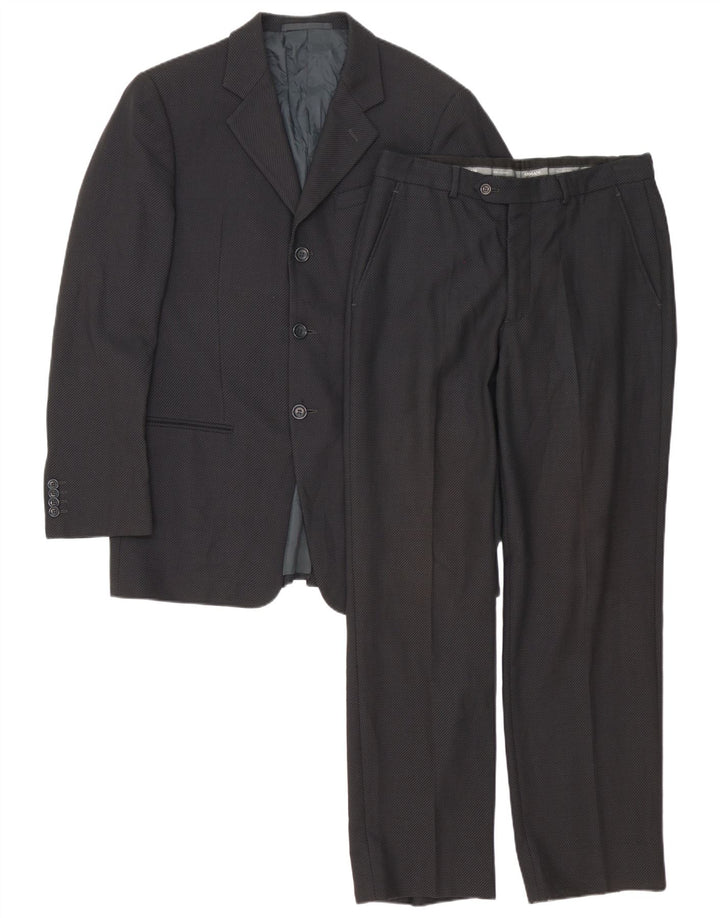 Costum pentru bărbați Armani Collezioni, 3 nasturi, 2 piese, gri mediu