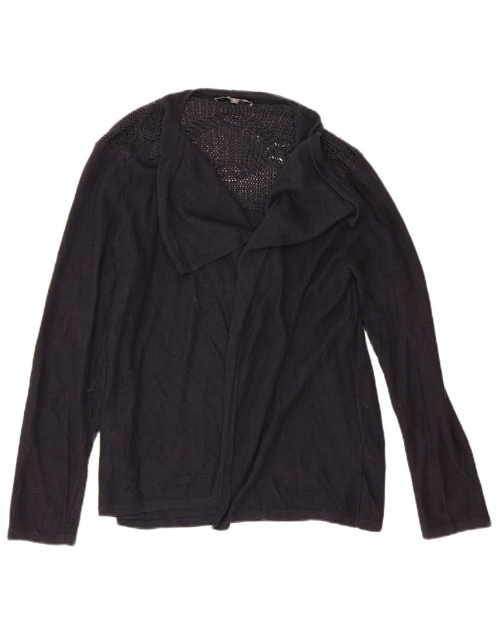 Pulover cardigan supradimensionat pentru femei Marks & Spencer UK 14 mare bleumarin