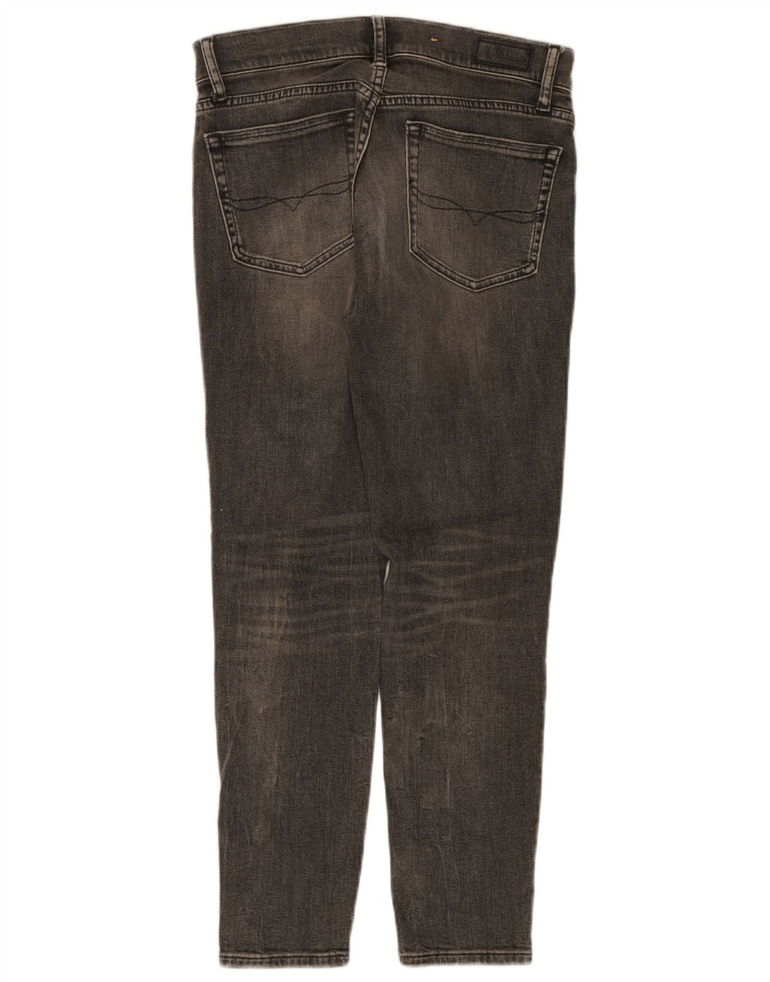 POLO RALPH LAUREN Blugi skinny învechiți pentru femei W28 L25 bumbac gri