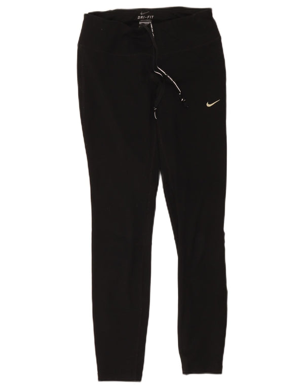 Leggings Nike Dri Fit pentru femei UK 6 XS Poliester negru