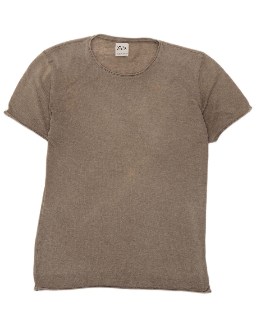 Tricou pentru femei Zara UK 10 Mic Maro