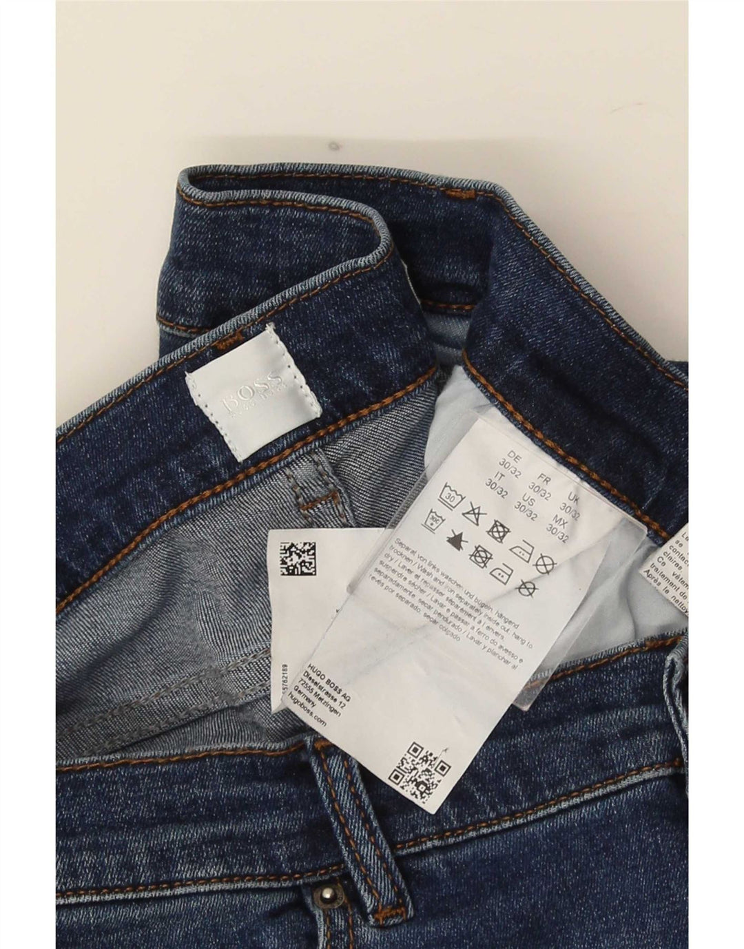 Blugi slim pentru femei Hugo Boss W30 L32 Bumbac albastru