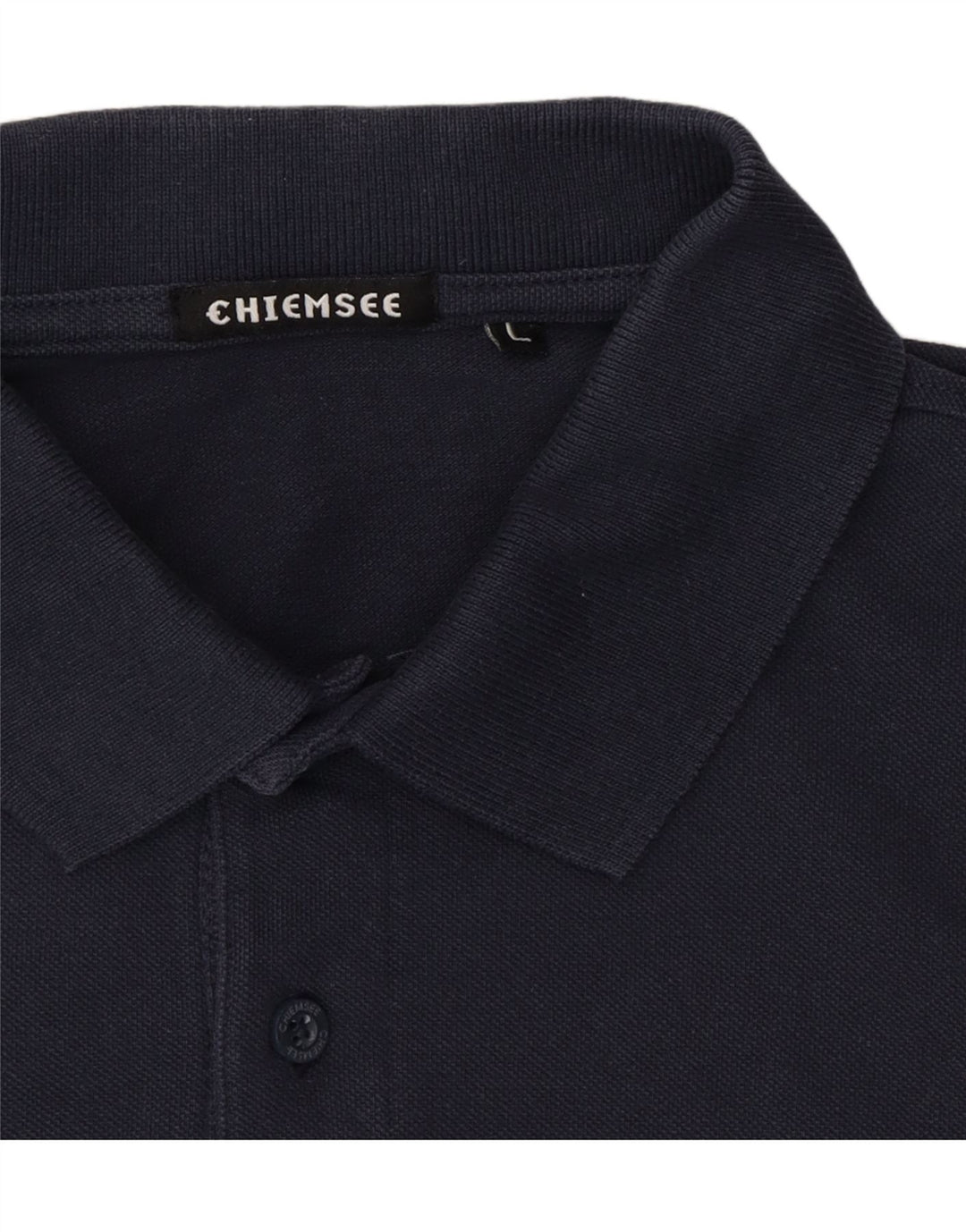 CHIEMSEE Mens Polo Shirt Large Navy Blue Cotton Vintage Chiemsee and Second-Hand Chiemsee from Messina Hembry 