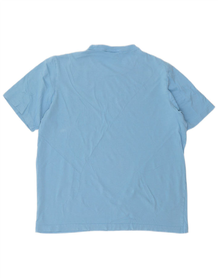 Tricou pentru bărbați Adidas Top mare, albastru, bumbac