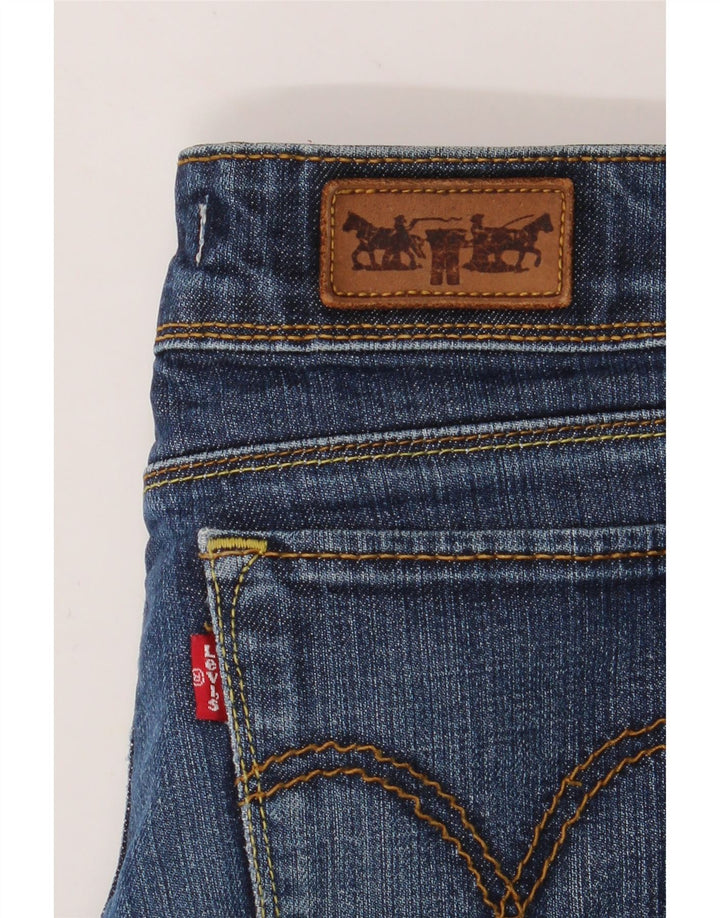 LEVI'S Womens 571 Slim Jeans W27 L29 Blue Cotton Vintage Levi's and Second-Hand Levi's from Messina Hembry 